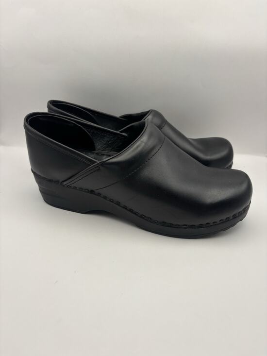 L.L. Bean Shoes - LL Bean Black Leather Clogs Women Size 9.5